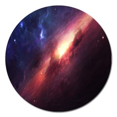 Digital Space Universe Magnet 5  (Round)