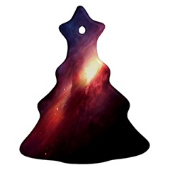 Digital Space Universe Christmas Tree Ornament (Two Sides)