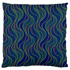 Pattern Large Cushion Case (one Side) by Valentinaart