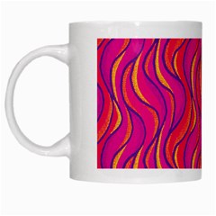 Pattern White Mugs