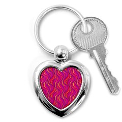 Pattern Key Chains (heart)  by Valentinaart