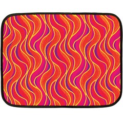 Pattern Fleece Blanket (mini) by Valentinaart