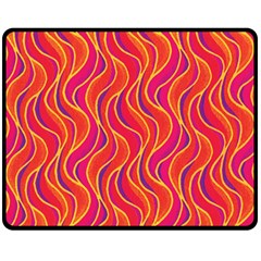 Pattern Double Sided Fleece Blanket (medium)  by Valentinaart