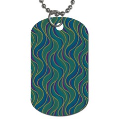 Pattern Dog Tag (one Side) by Valentinaart