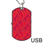 Pattern Dog Tag USB Flash (Two Sides) Front