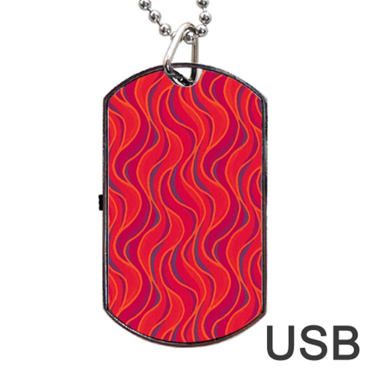 Pattern Dog Tag USB Flash (Two Sides)