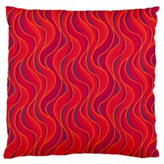 Pattern Large Cushion Case (one Side) by Valentinaart