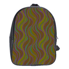 Pattern School Bags (xl)  by Valentinaart