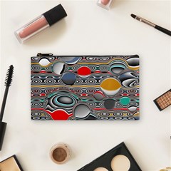 Changing Forms Abstract Cosmetic Bag (small)  by digitaldivadesigns