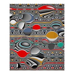 Changing Forms Abstract Shower Curtain 60  X 72  (medium)  by digitaldivadesigns