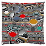 Changing Forms Abstract Large Cushion Case (One Side) Front