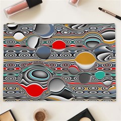 Changing Forms Abstract Cosmetic Bag (xxl)  by digitaldivadesigns