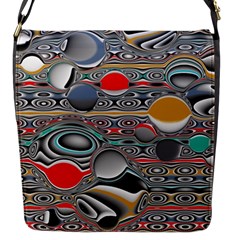 Changing Forms Abstract Flap Messenger Bag (s) by digitaldivadesigns