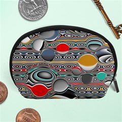 Changing Forms Abstract Accessory Pouches (large)  by digitaldivadesigns