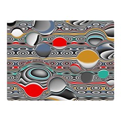 Changing Forms Abstract Double Sided Flano Blanket (mini)  by digitaldivadesigns