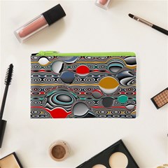 Changing Forms Abstract Cosmetic Bag (xs) by digitaldivadesigns