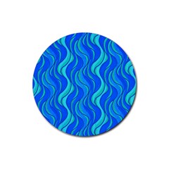 Pattern Rubber Round Coaster (4 pack) 