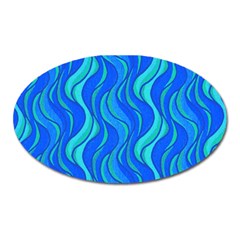 Pattern Oval Magnet