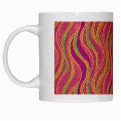 Pattern White Mugs