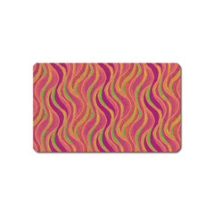 Pattern Magnet (name Card) by Valentinaart