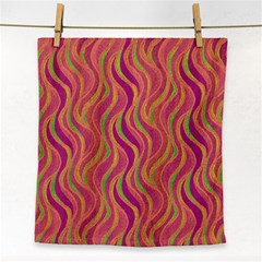 Pattern Face Towel by Valentinaart