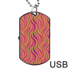 Pattern Dog Tag Usb Flash (two Sides)