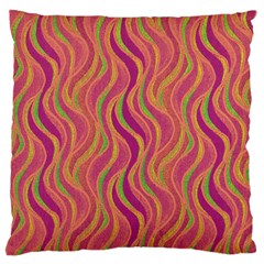 Pattern Large Cushion Case (two Sides) by Valentinaart