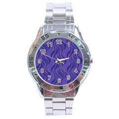 Pattern Stainless Steel Analogue Watch by Valentinaart