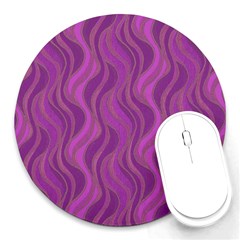 Pattern Round Mousepads by Valentinaart