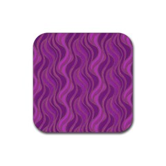 Pattern Rubber Coaster (square)  by Valentinaart