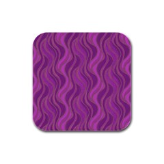 Pattern Rubber Square Coaster (4 Pack)  by Valentinaart