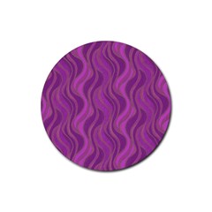 Pattern Rubber Coaster (round)  by Valentinaart