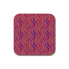 Pattern Rubber Square Coaster (4 pack) 