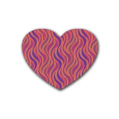 Pattern Heart Coaster (4 pack) 