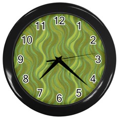 Pattern Wall Clocks (Black)