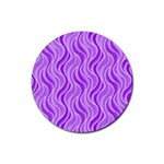 Pattern Rubber Round Coaster (4 pack)  Front