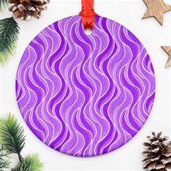 Pattern Round Ornament (Two Sides)