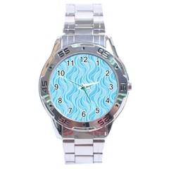 Pattern Stainless Steel Analogue Watch by Valentinaart