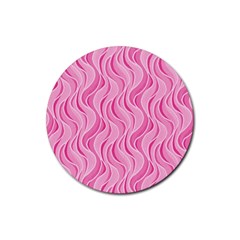 Pattern Rubber Coaster (round)  by Valentinaart