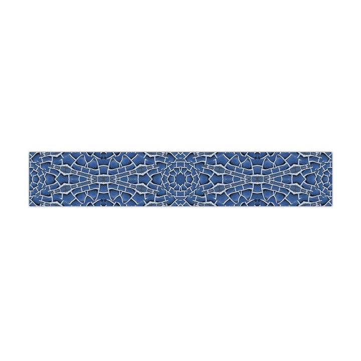 Intricate Geometric Print Flano Scarf (Mini)