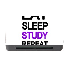 Eat sleep study repeat Memory Card Reader with CF