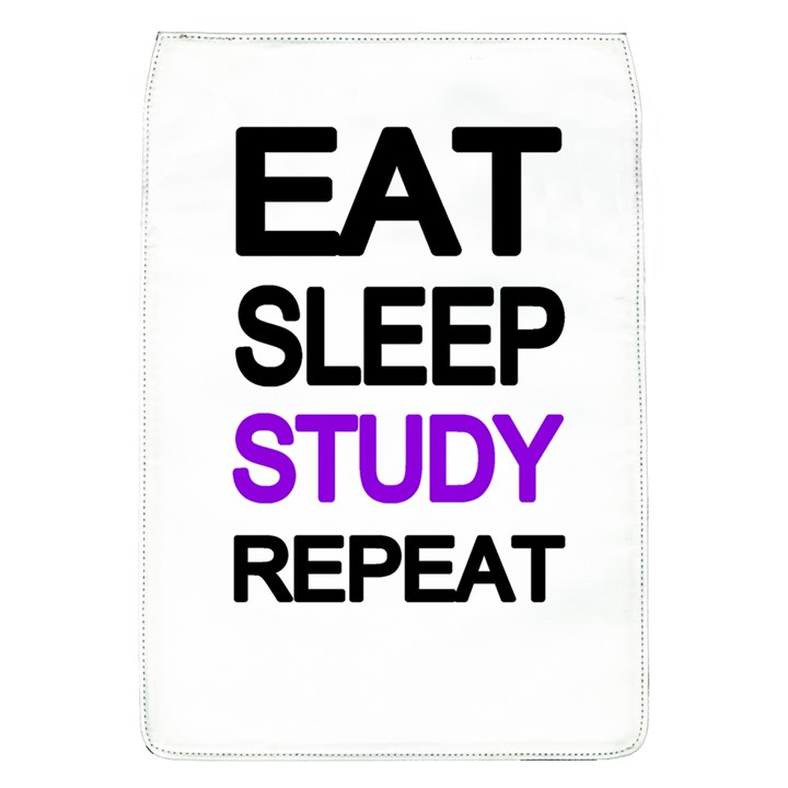 Eat sleep study repeat Flap Covers (L) 