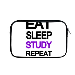 Eat sleep study repeat Apple MacBook Pro 13  Zipper Case