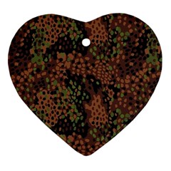 Digital Camouflage Ornament (Heart)