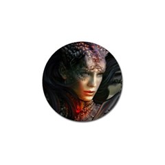 Digital Fantasy Girl Art Golf Ball Marker (10 pack)