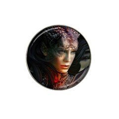 Digital Fantasy Girl Art Hat Clip Ball Marker (10 pack)