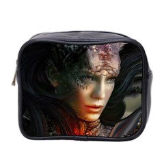 Digital Fantasy Girl Art Mini Toiletries Bag 2-Side