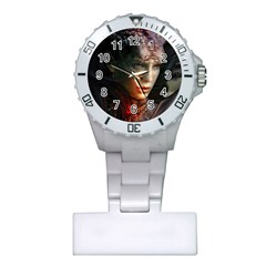 Digital Fantasy Girl Art Plastic Nurses Watch