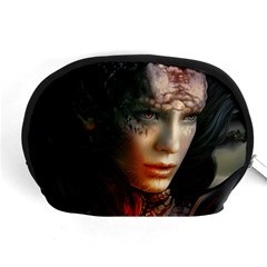 Digital Fantasy Girl Art Accessory Pouches (Medium) 