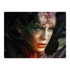 Digital Fantasy Girl Art Double Sided Flano Blanket (Mini) 